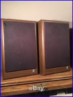 Teledyne Acoustic Research Ar18b Large Bookshelf Speakers With New