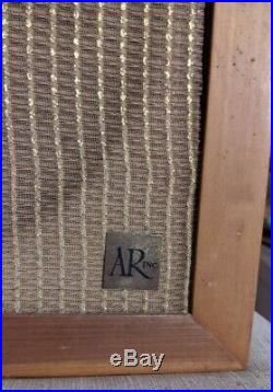 1950's Classic Acoustic Research AR-1 AR1 Dual Speaker Working & Clean
