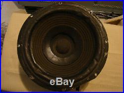 1967 Original Acoustic Research AR-3 AR3 Woofer. Works as it should and sounds