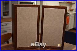 1969 Acoustic Research AR-3a Loudspeakers. Fully restored