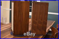 1969 Acoustic Research AR-3a Loudspeakers. Fully restored