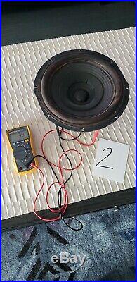 (1) Acoustic Research AR3 AR3A Alnico Woofer Speaker 2 of 2