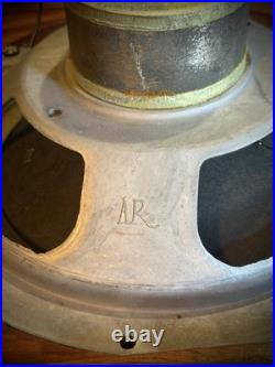 (1) Acoustic Research AR-2 Woofer / Heathkit AS-2 Speaker 10 Cloth Surround