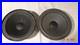 1 Pair Of 10 Woofers. Both New Surrounds 1 Is An Original Acoustic Research