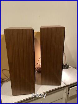 1 Pair of AR-48BX Speakers Acoustic Research As Pictured