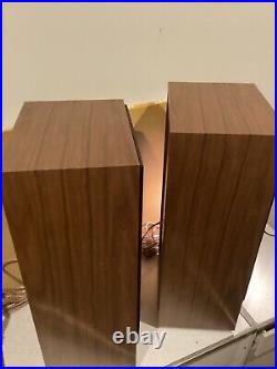 1 Pair of AR-48BX Speakers Acoustic Research As Pictured