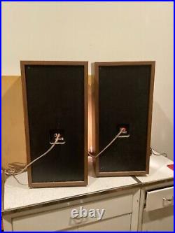 1 Pair of AR-48BX Speakers Acoustic Research As Pictured