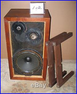 1 of 2 Acoustic Research AR-3a speaker #C48045, with stand