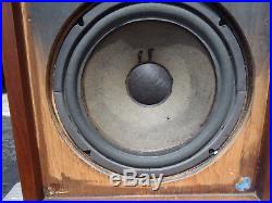 2 AR-2ax Acoustic Research 3 way Cabinet Speakers Woofers Reconditioned