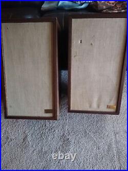 2 AR-2ax Speaker Boxes Only (No Speakers)