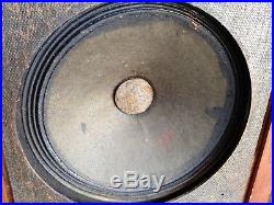 (2) Acoustic Research AR-1 speakers AR1 0633 06638 ALTEC WESTERN ELECTRIC 755A