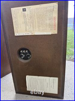 2 Acoustic Research AR-3a Speakers Clean