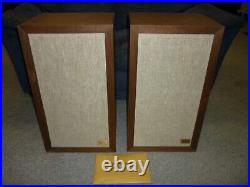 2 Acoustic Research AR 3a Speakers Near Mint with Boxes Manuals SERVICED