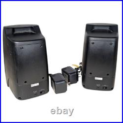 2 Acoustic Research AW 871 Wireless Speakers With Power Cords No Transmitter Unit
