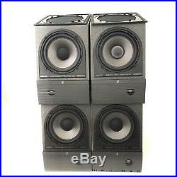 2 Pair Acoustic Research AR M1 Speakers Holographic Imaging Made In USA