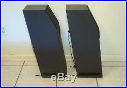 2 Rare Acoustic Research Ar Holographic Imaging M-4 Speakers Xclnt Main Vintage