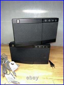 2 Teledyne AR Acoustic Research Powered Partners Speakers WithCords Consecutive #s 2 Teledyne AR Acoustic Research Powered Partners Speakers WithCords Consecutive #s