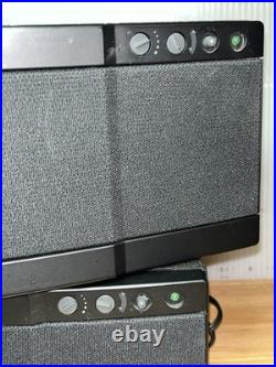 2 Teledyne AR Acoustic Research Powered Partners Speakers WithCords Consecutive #s 2 Teledyne AR Acoustic Research Powered Partners Speakers WithCords Consecutive #s