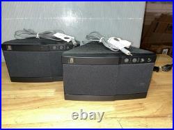 2 Teledyne AR Acoustic Research Powered Partners Speakers WithCords Consecutive #s 2 Teledyne AR Acoustic Research Powered Partners Speakers WithCords Consecutive #s