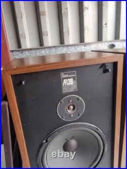 (2) Vintage Teledyne Acoustic Research Ar38s Tested And Sounds Great