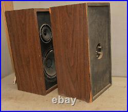 2 vintage AR 4XA speakers Acoustic Research collectible audio stereo speaker lot