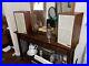 2 x Acoustic Research AR-4x Walnut Speakers ALL Working. Great Condition