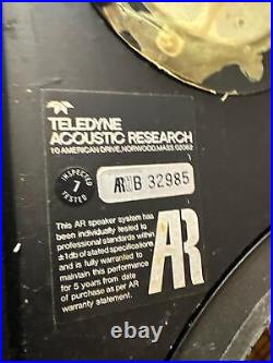 2pcs Acoustic Research AR11B Speakers Pickup NJ