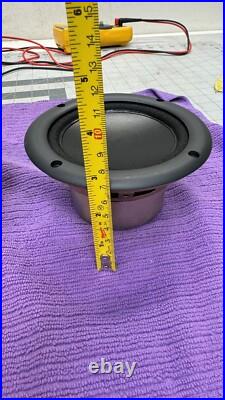 2x Acoustic Research 5 Bass Woofers Speakers Lf130rz1415570 D03-0009 25w Mint