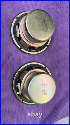 2x Acoustic Research 5 Bass Woofers Speakers Lf130rz1415570 D03-0009 25w Mint