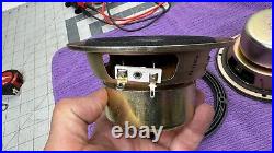 2x Acoustic Research 5 Bass Woofers Speakers Lf130rz1415570 D03-0009 25w Mint