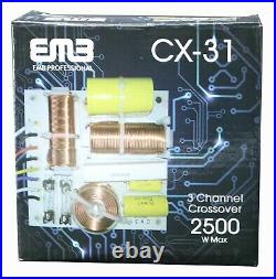 2x EMB CX-31 Replacement Speaker Crossover 2500W Works with All Major Brands