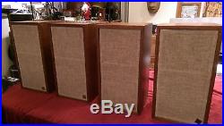 4 Acoustic Research AR-4x Speakers, Vintage HI-FI speakers