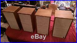 4 Acoustic Research AR-4x Speakers, Vintage HI-FI speakers 4 Acoustic Research AR-4x Speakers, Vintage HI-FI speakers
