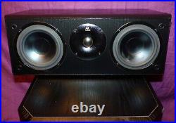 4 BOSTON ACOUSTICS SPEAKERS &1-200WATT SUB With ACOUSTIC RESEARCH CENTER SPEAKER