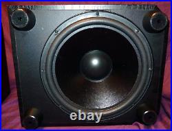 4 BOSTON ACOUSTICS SPEAKERS &1-200WATT SUB With ACOUSTIC RESEARCH CENTER SPEAKER