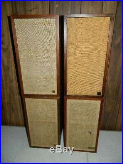 4 Mixed Vintage Ar Acoustic Research Speaker Lot 4x 4 4xa For Restore And Fix