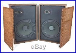 70’s AR Acoustic Research AR 7 Bookshelf Speakers -Super Nice- Great Sound