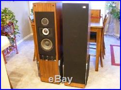 70s TELEDYNE ACOUSTIC RESEARCH AR9 SPEAKERS! AWESOME NONE NICER! ONE OWNER