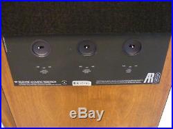 79 Teledyne Acoustic Research Ar9 Speakers! Awesome None Nicer! One Owner