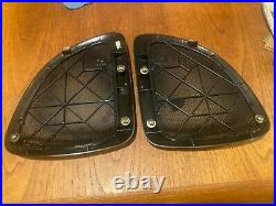 92-95 OEM Honda Civic Factory rear Speaker Grill Covers Acoustic Research coupe