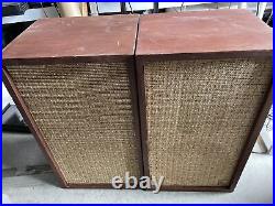 ACOUSTIC RESEARCH AR2 SPEAKER Pair As Shown Good Sound