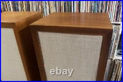 ACOUSTIC RESEARCH AR3A Original Speakers Close Pair Working with Stands