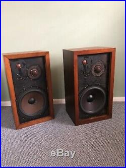 ACOUSTIC RESEARCH AR3 SPEAKERS With AR3a Woofer Upgrade! + AR4 Center Channel