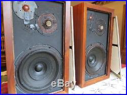 ACOUSTIC RESEARCH AR3 speakers. Early serial numbers. Refinished