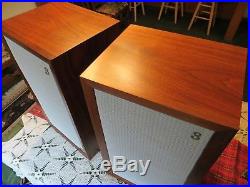 ACOUSTIC RESEARCH AR3 speakers. Early serial numbers. Refinished