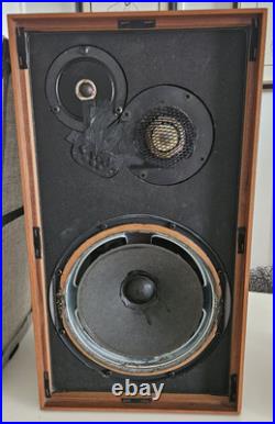 ACOUSTIC RESEARCH AR3a European Cab NEEDS REFOAMED & TLC