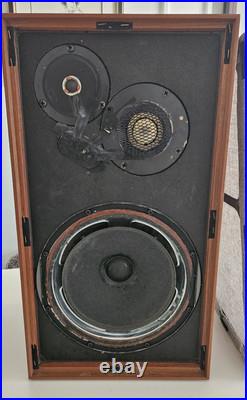 ACOUSTIC RESEARCH AR3a European Cab NEEDS REFOAMED & TLC