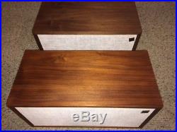 ACOUSTIC RESEARCH AR4X SPEAKERS, Original Shipping Boxes, Beautiful Set