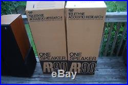 ACOUSTIC RESEARCH AR90 FLOORSTANDING LOUDSPEAKERS, Original Boxes