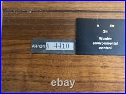 ACOUSTIC RESEARCH AR-10? Speakers (2) EXTREMELY RARE! -USA Shipping Only